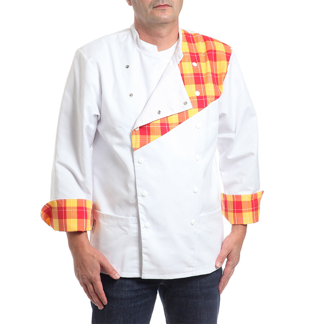 Яке, 18961 YELLOW-RED CHECK, от WEITBLICK | РАБОТНИ ОБЛЕКЛА от Mtex Professional