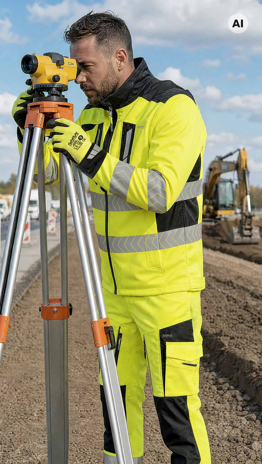 Яке HI-VIS DROGOWIEC COMFORT YELLOW