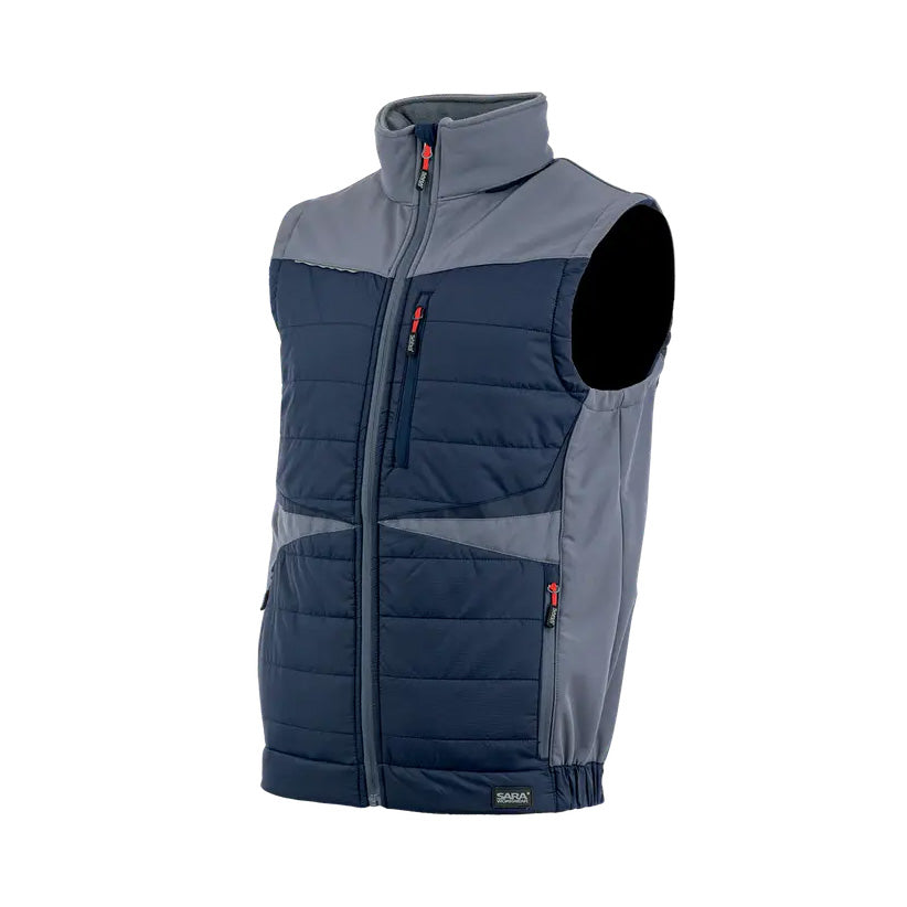 Хибриден елек COMFORT PLUS NAVY/GREY
