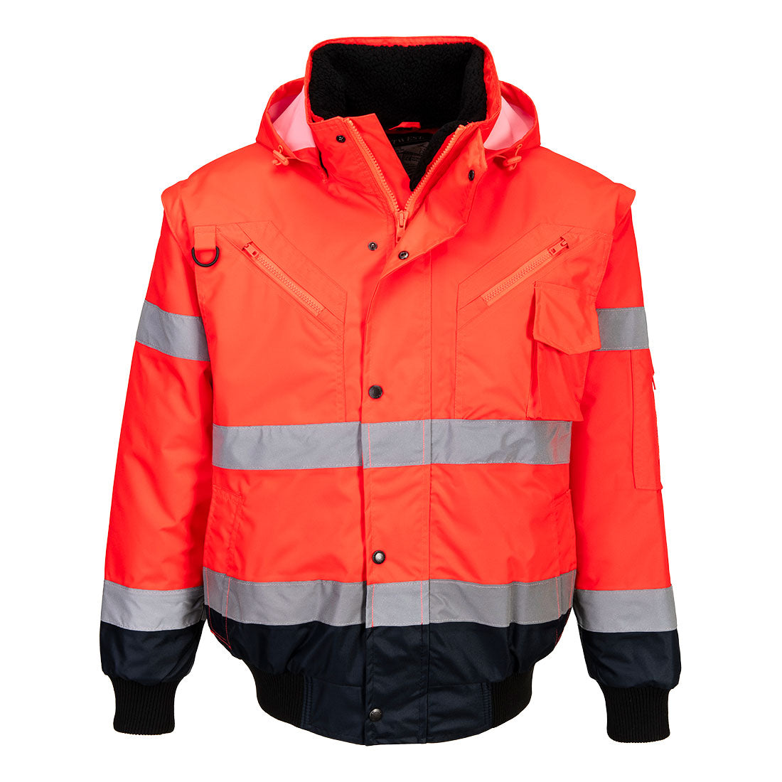 Яке C465 RED HI-VIS, бомбер 3 в 1