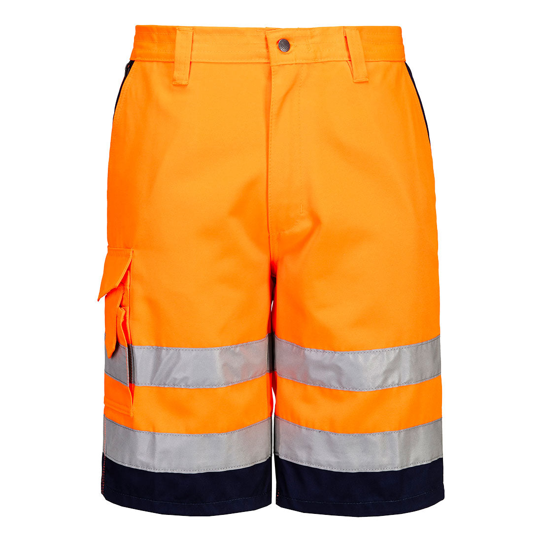 Къси панталони E043 ORANGE/NAVY HI-VIS