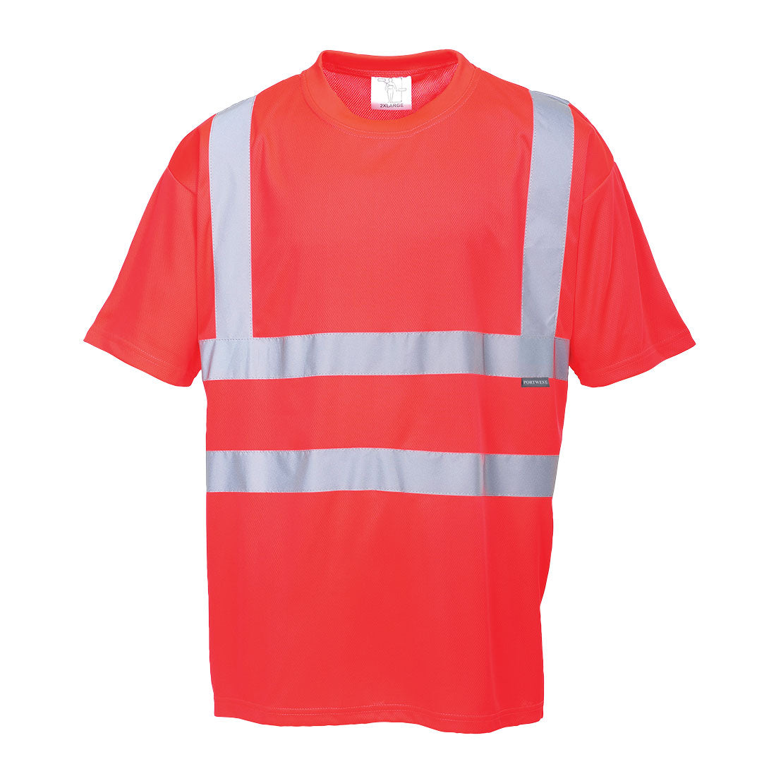 Тениска S478 HI VIS RED