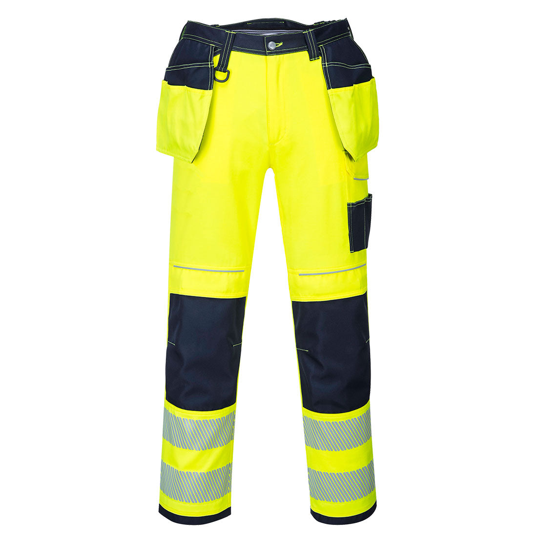 Панталон T501 YELLOW/NAVY PW3 HI VIS HOLSTER