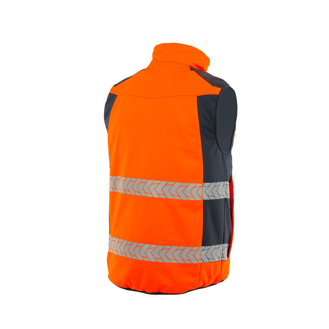 Двулицев елек HI-VIS DROGOWIEC COMFORT ORANGE