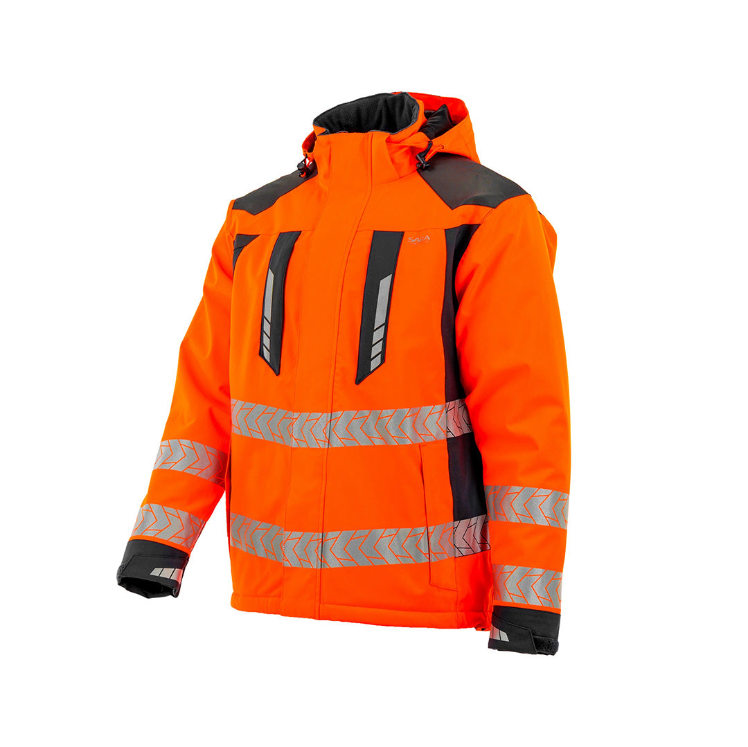 Дълго зимно яке HI-VIS DROGOWIEC COMFORT WINTER ORANGE