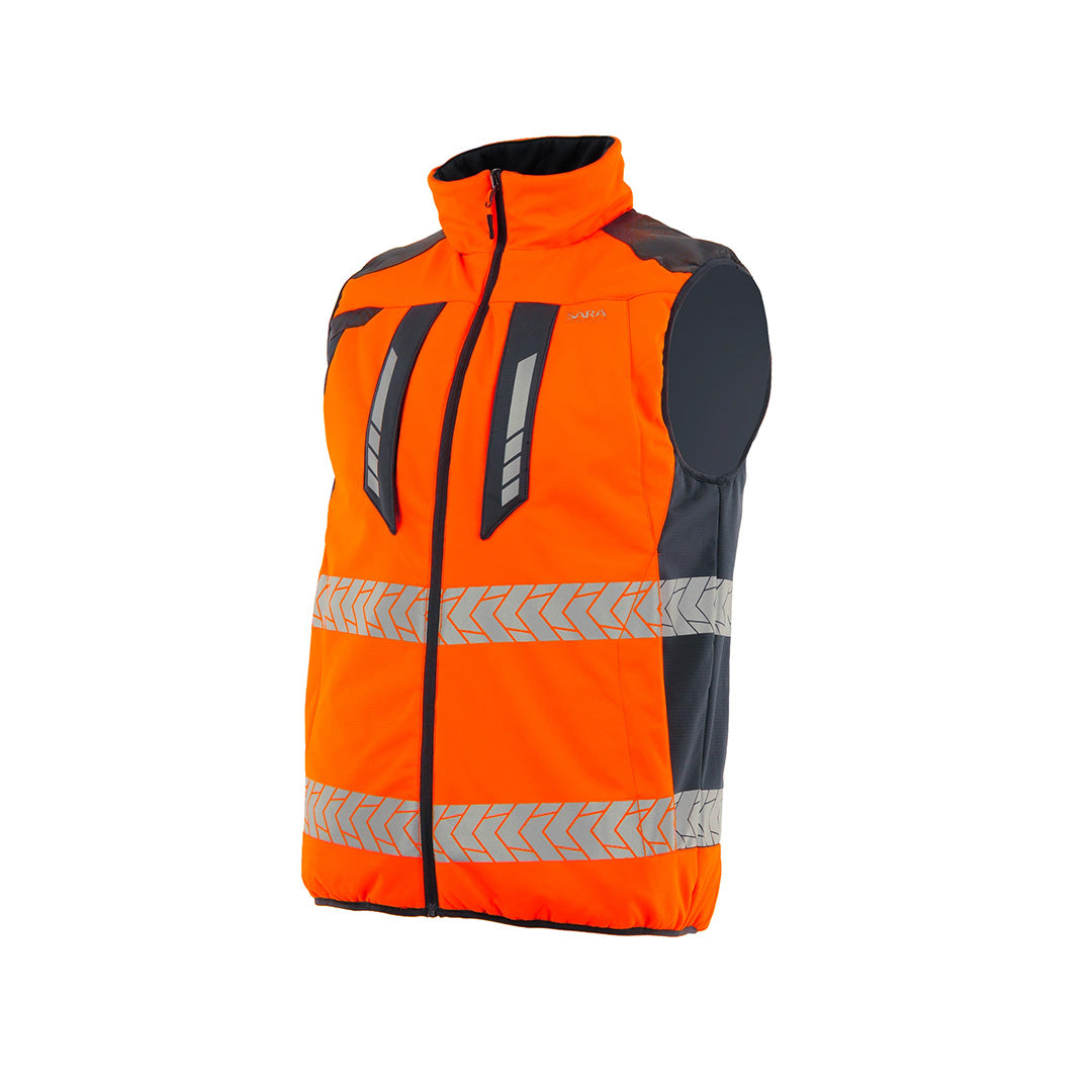 Двулицев елек HI-VIS DROGOWIEC COMFORT ORANGE