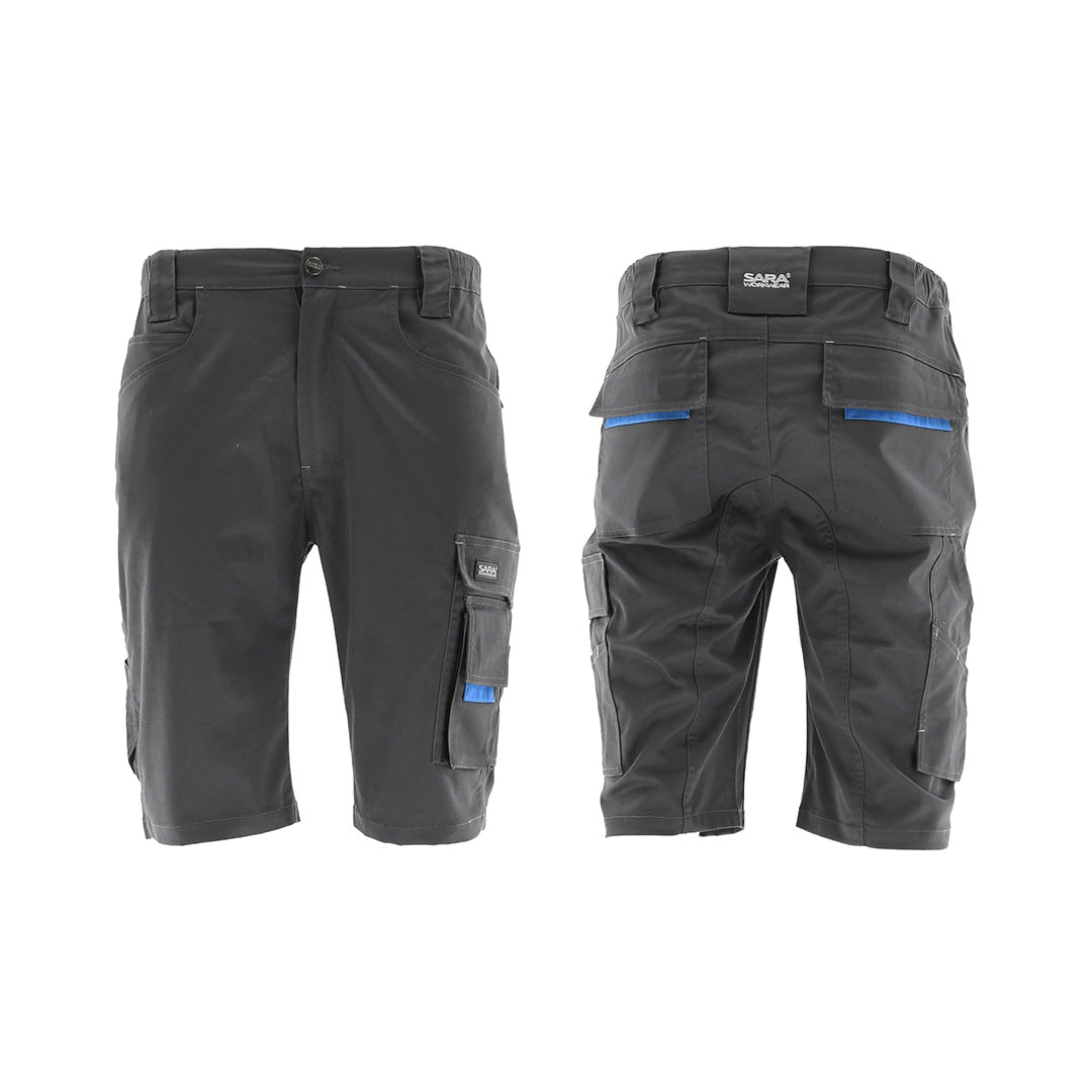 Къси панталони ACTIFLEX CHARCOAL/AZZURO от mtexbg.com