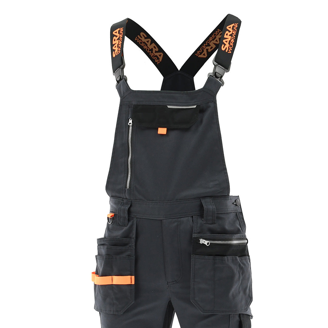 Полугащеризон MONTER GRAPHITE | РАБОТНИ ОБЛЕКЛА от Mtex Professional