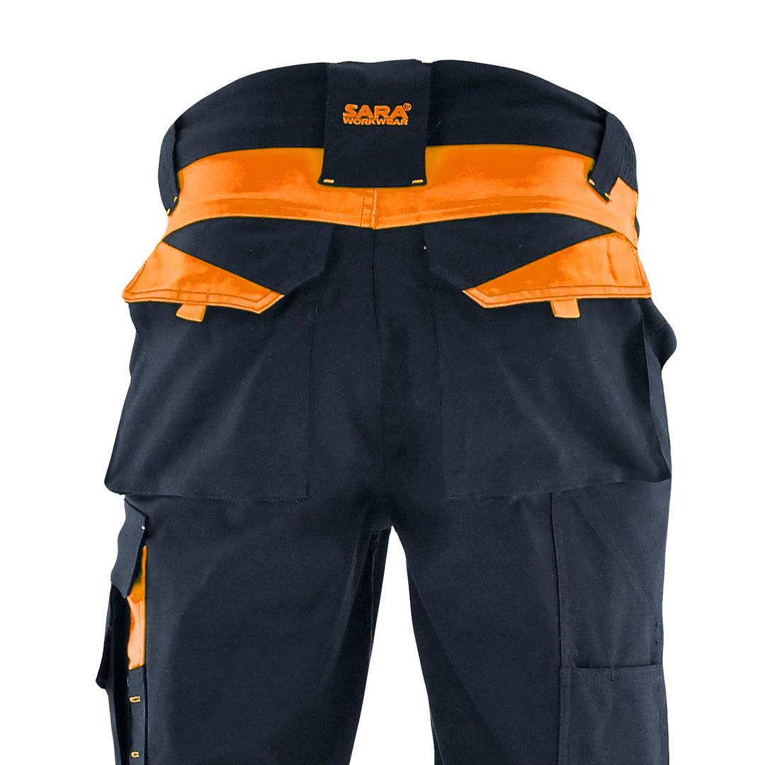 Панталон NEOFLEX GREY/ORANGE| РАБОТНИ ОБЛЕКЛА от Mtex Professional