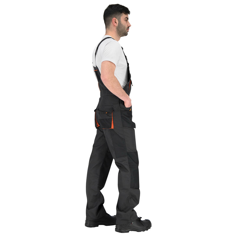 Полугащеризон ATLAS GREY | РАБОТНИ ОБЛЕКЛА от Mtex Professional