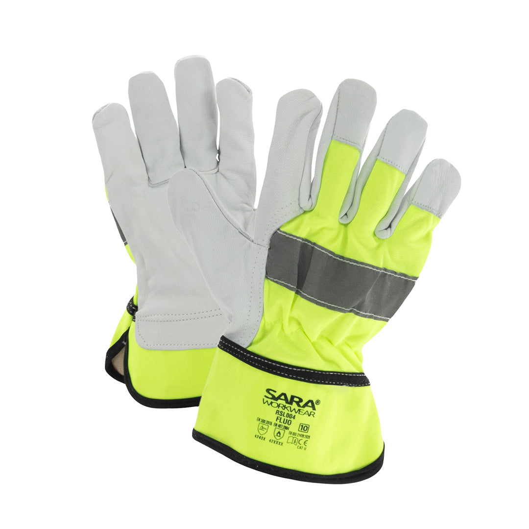 Ръкавици RLS0004 YELLOW HI VIS от mtexbg.com