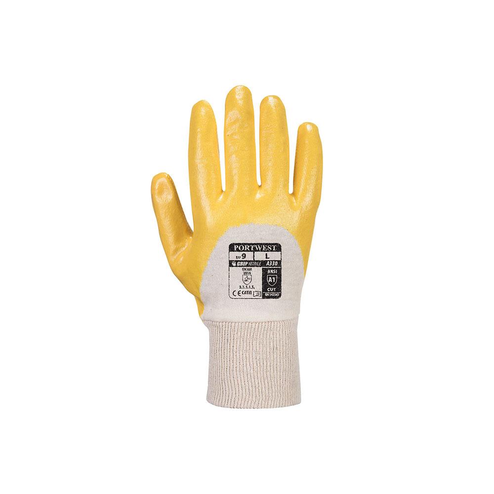 Ръкавици, A330 YER, от PORTWEST, нитрилни | РАБОТНИ РЪКАВИЦИ