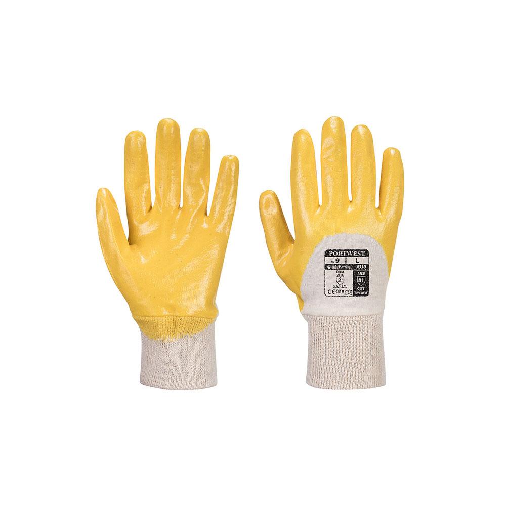 Ръкавици, A330 YER, от PORTWEST, нитрилни | РАБОТНИ РЪКАВИЦИ
