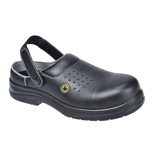 Сабо, FC03 BKR COMPOSITELITE ESD SB AE, от PORTWEST, с композитно бомбе и кашка | Работни обувки