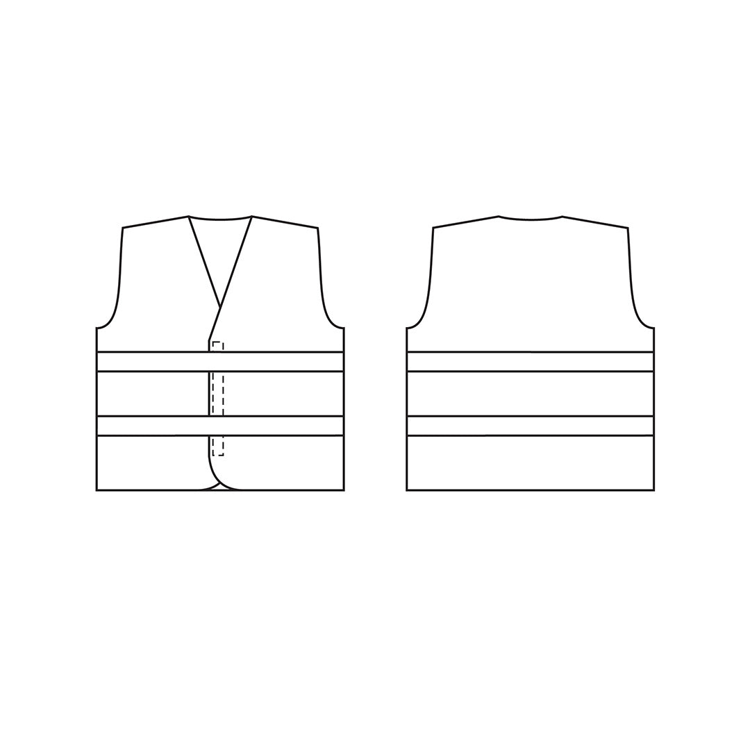 Жилетка, DROGOWIEC YER HI VIS, от SARAWORKWEAR| РАБОТНИ ОБЛЕКЛА от Mtex Professional