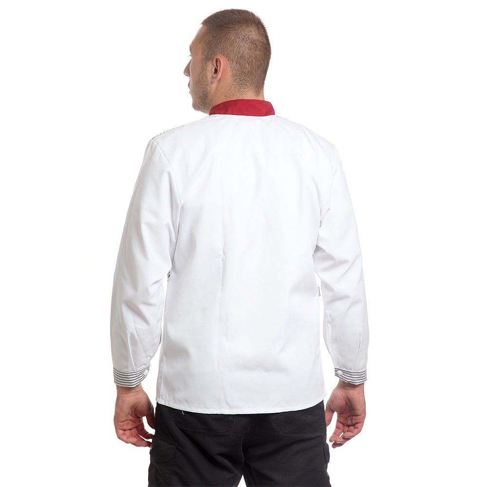 Унисекс яке, 18126 WHITE/RED/GREY, от WEITBLICK | РАБОТНИ ОБЛЕКЛА от Mtex Professional