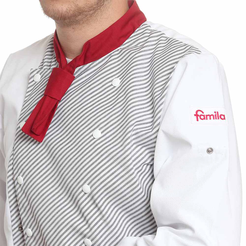 Унисекс яке, 18126 WHITE/RED/GREY, от WEITBLICK | РАБОТНИ ОБЛЕКЛА от Mtex Professional