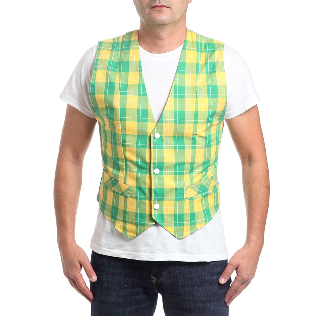 Елек, 14962 YELLOW-GREEN CHECK, от WEITBLICK | РАБОТНИ ОБЛЕКЛА от Mtex Professional