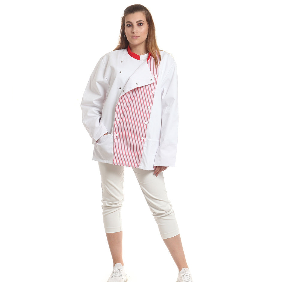 Яке, 18403 RED-GREY STRIPES, от WEITBLICK | РАБОТНИ ОБЛЕКЛА от Mtex Professional