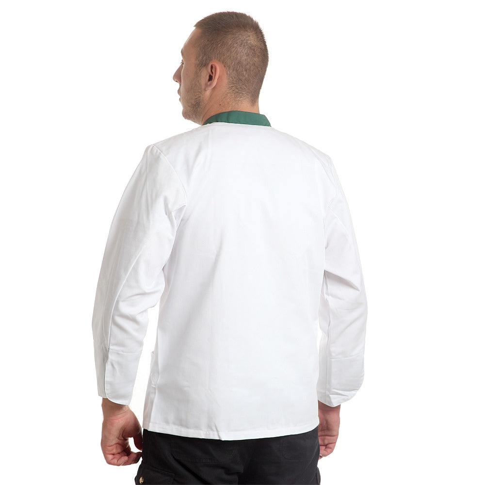 Унисекс яке, 18702 WHITE/GREEN CHECK, от WEITBLICK | РАБОТНИ ОБЛЕКЛА от Mtex Professional