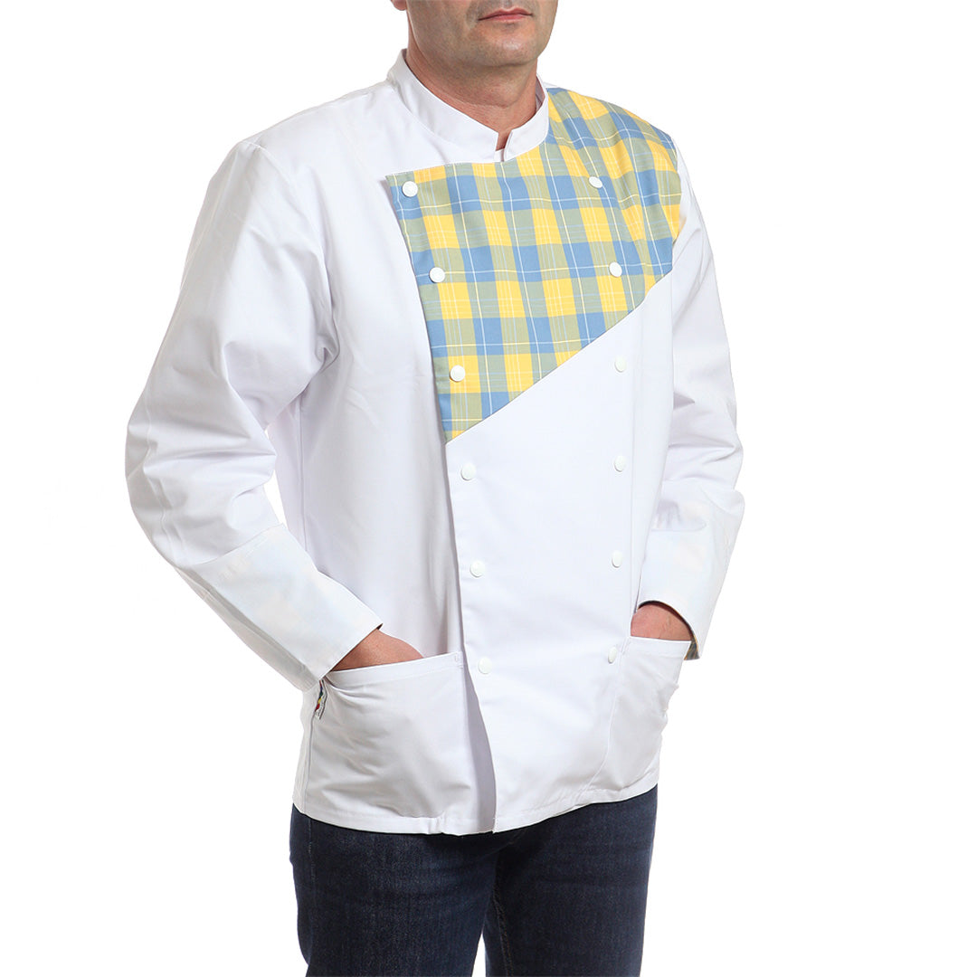 Яке, 18967 SKY BLUE-YELLOW CHECK, от WEITBLICK | РАБОТНИ ОБЛЕКЛА от Mtex Professional