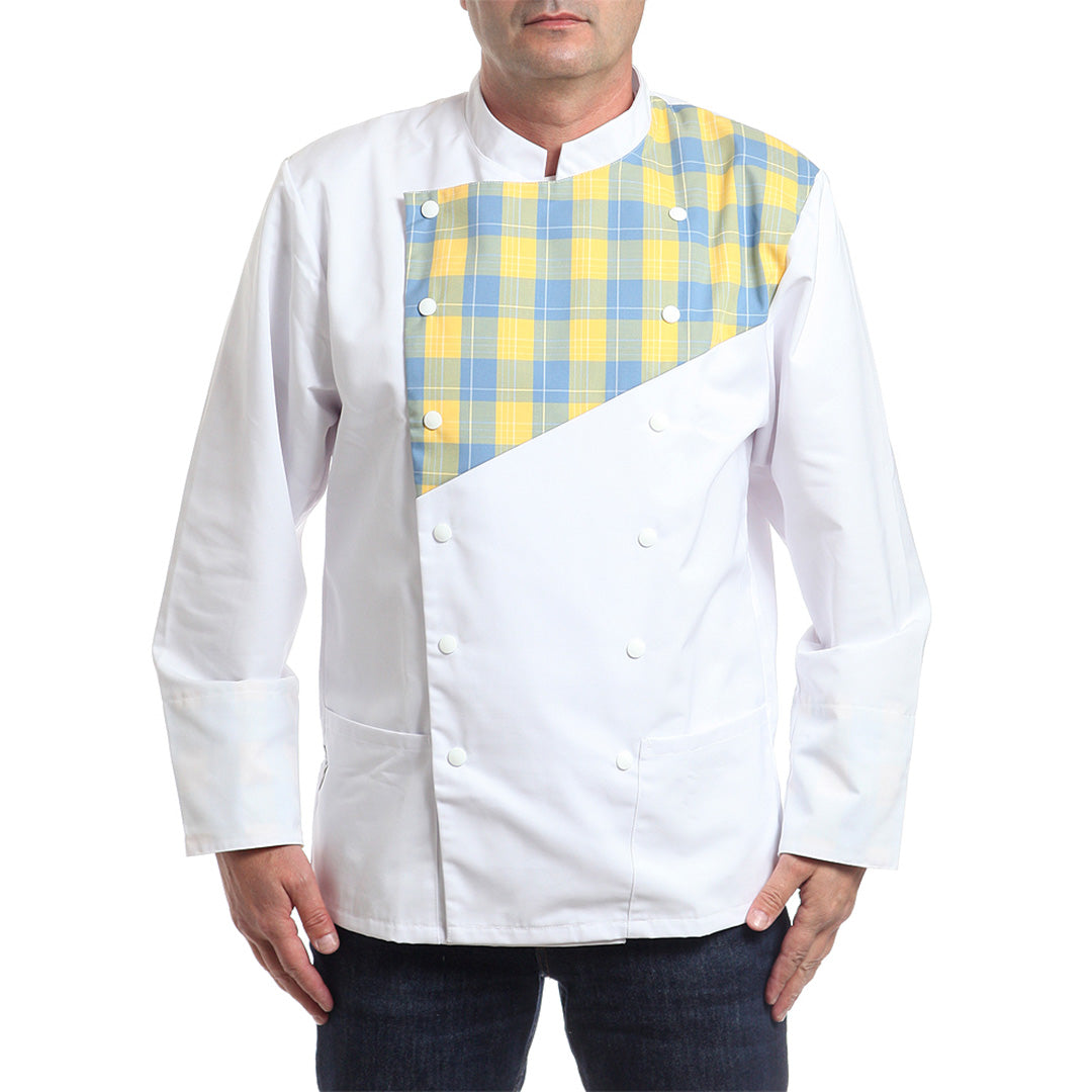 Яке, 18967 SKY BLUE-YELLOW CHECK, от WEITBLICK | РАБОТНИ ОБЛЕКЛА от Mtex Professional