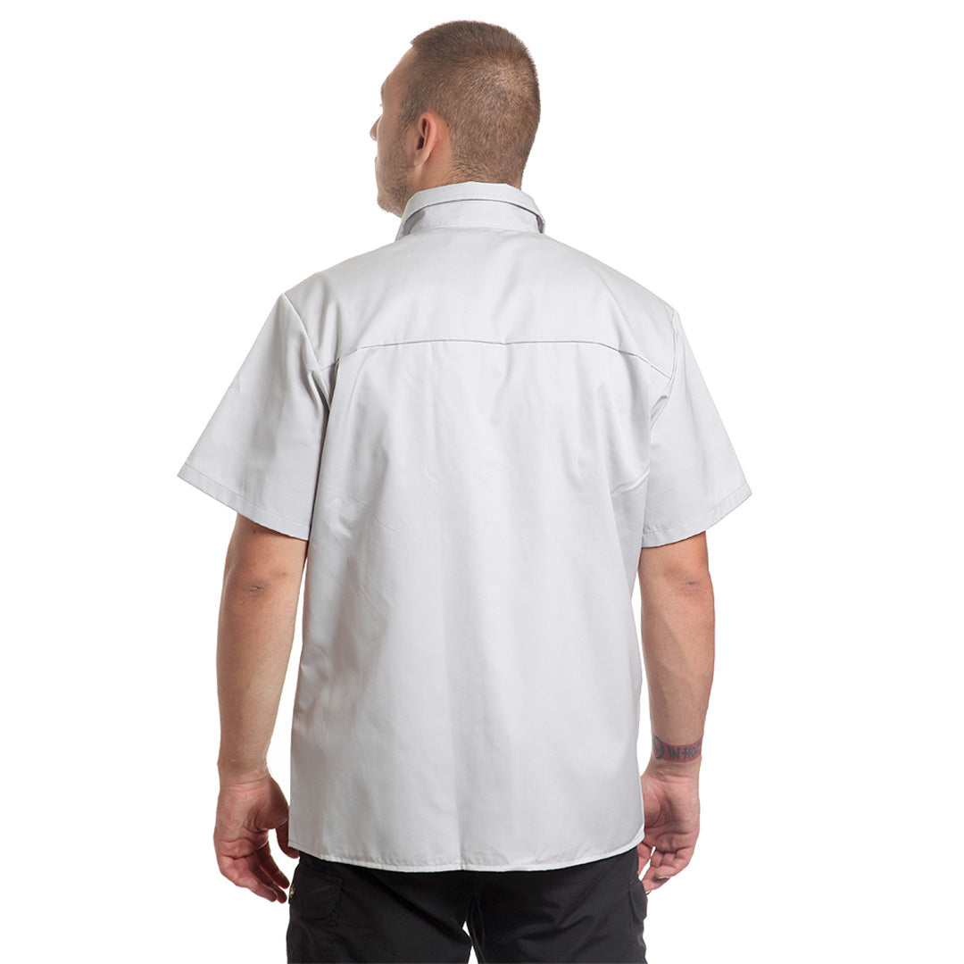 Риза 913540 GREY, къс ръкав, от WEITBLICK | РАБОТНИ ОБЛЕКЛА от Mtex Professional