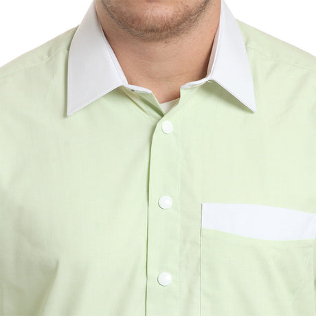 Риза 915420 APPLE GREEN, дълъг ръкав, от WEITBLICK | РАБОТНИ ОБЛЕКЛА от Mtex Professional