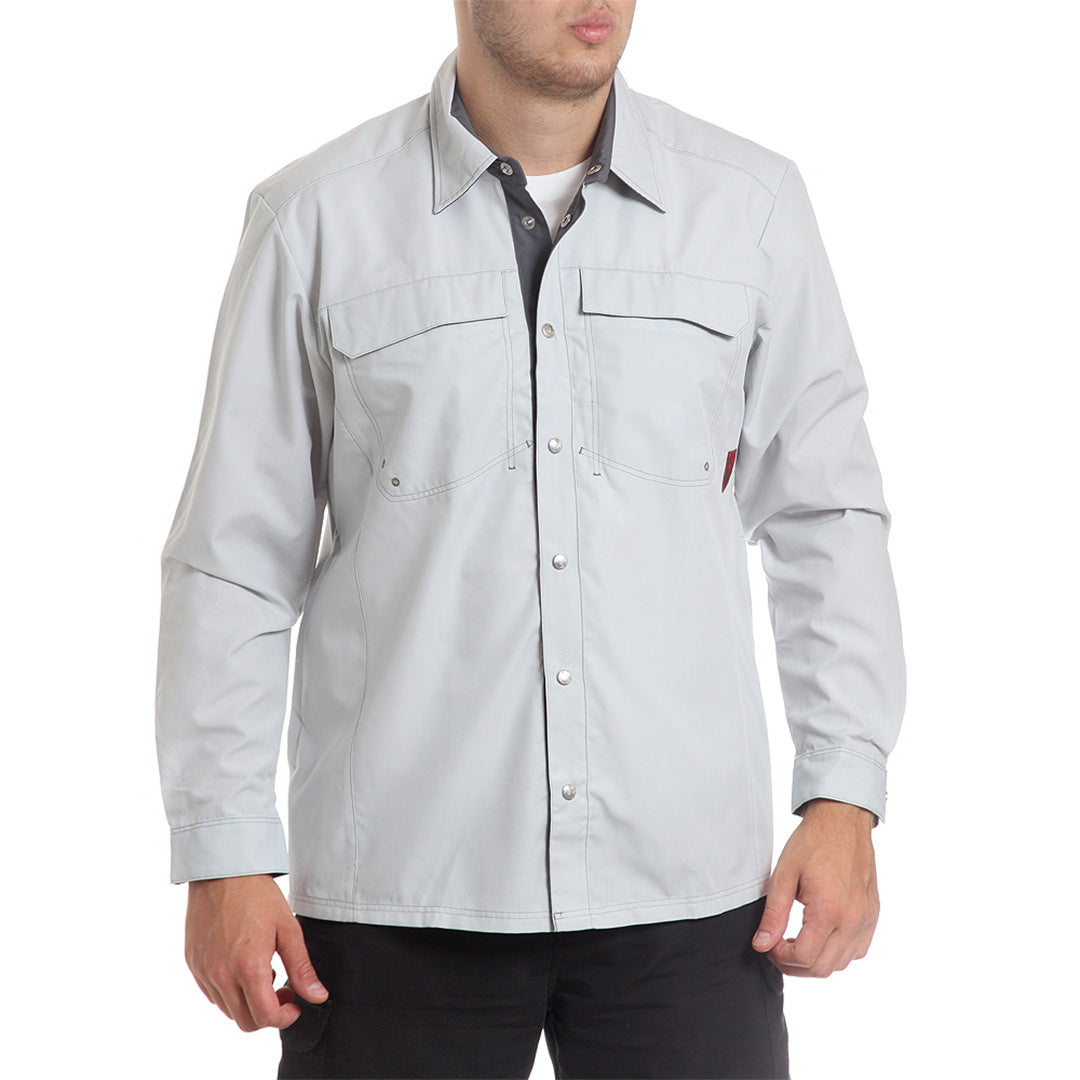 Риза 91575 GREY, от WEITBLICK | РАБОТНИ ОБЛЕКЛА от Mtex Professional