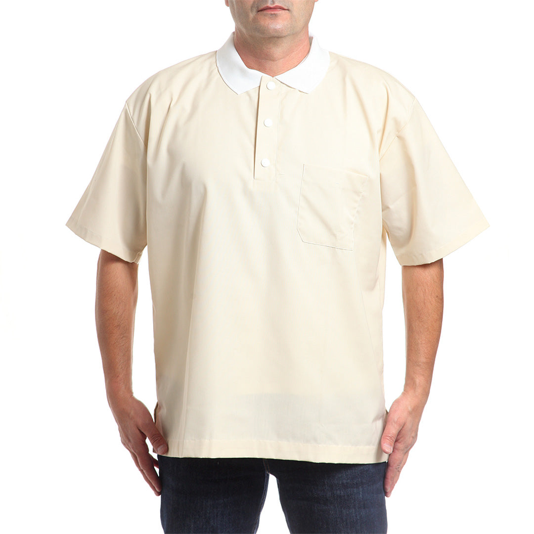 Блуза с яка 40519 BEIGE, от WEITBLICK | РАБОТНИ ОБЛЕКЛА от Mtex Professional