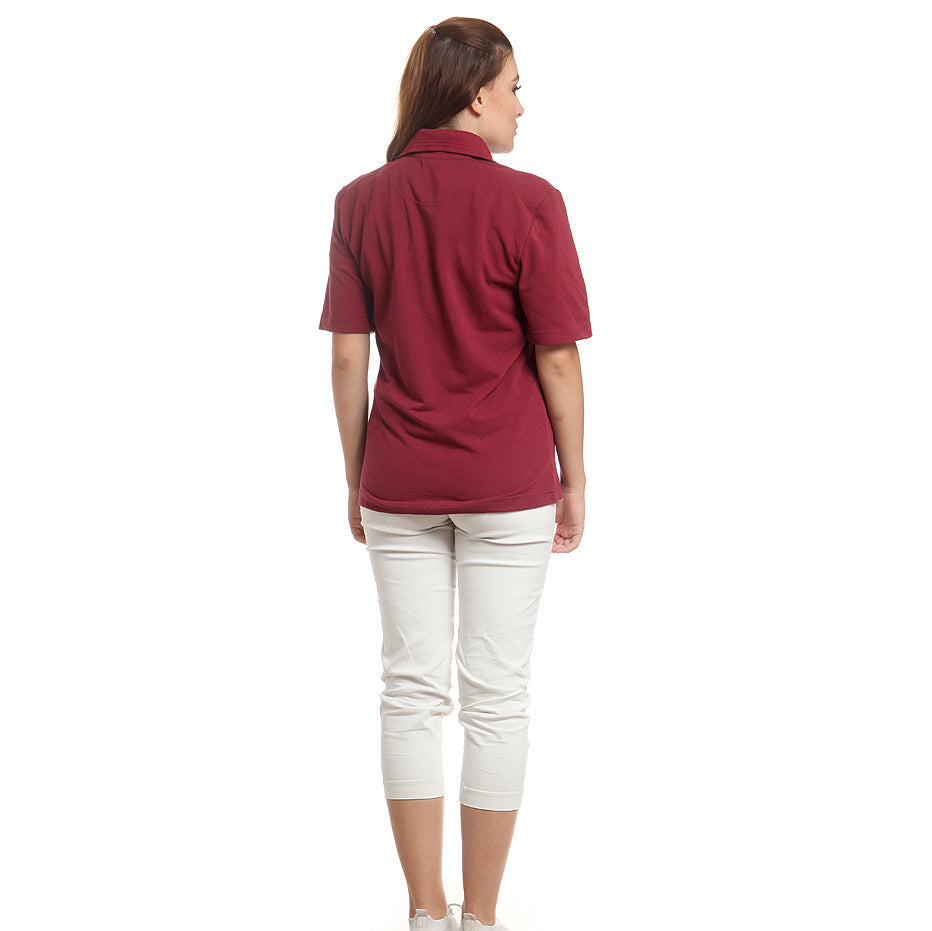 Дамска блуза пике, 40692 BURGUNDY, от WEITBLICK | РАБОТНИ ОБЛЕКЛА от Mtex Professional