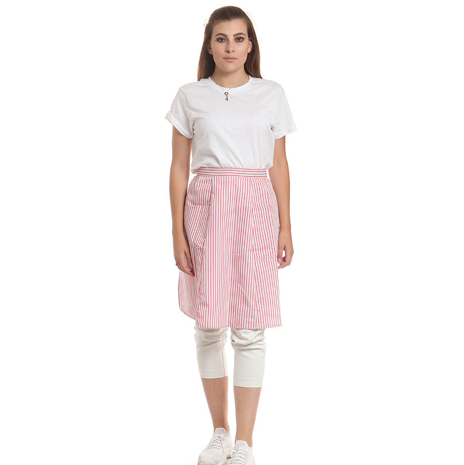 Престилка, 89358 RED-GREY STRIPES, от WEITBLICK, за кръст | РАБОТНИ ОБЛЕКЛА от Mtex Professional