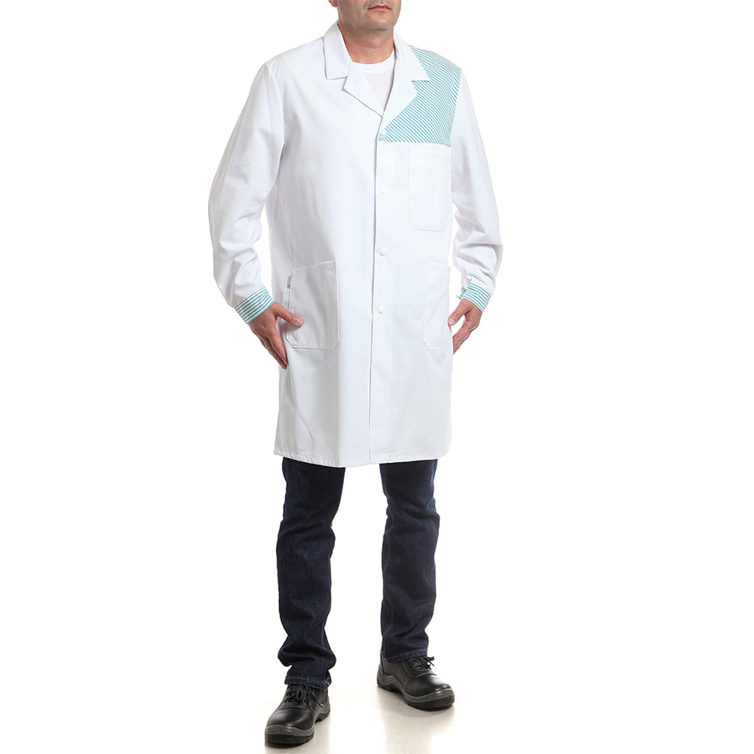 Мъжка манта, 11953 GREEN STRIPES, от WEITBLICK | РАБОТНИ ОБЛЕКЛА от Mtex Professional