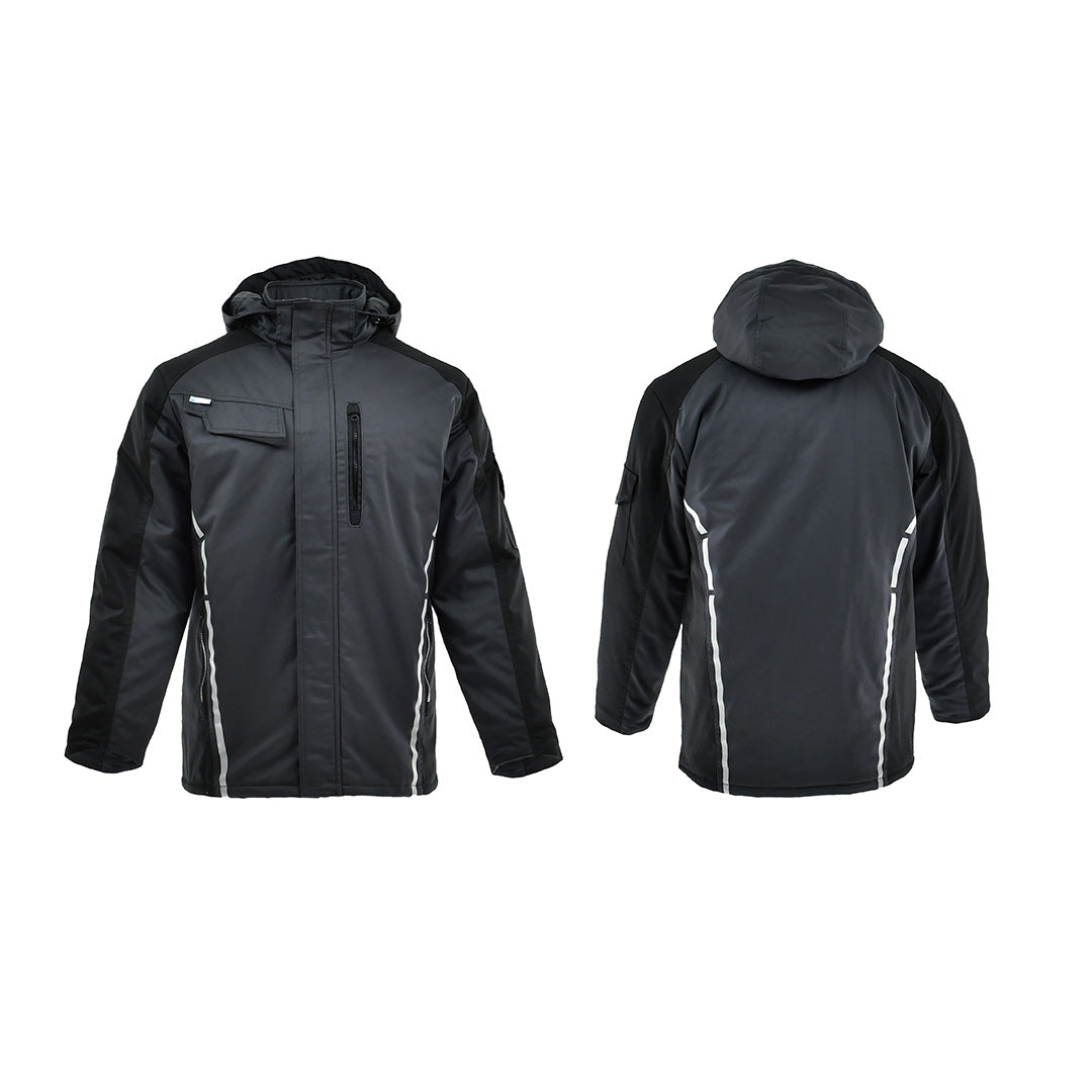 Дълго яке STANDART WINTER GRAPHITE/BLACK | РАБОТНИ ОБЛЕКЛА от Mtex Professional