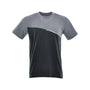 Тениска COMFORT PLUS BLACK/GREY