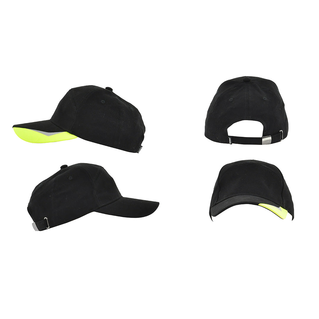 Шапка с козирка COMFORT PLUS BLACK/YELLOW | РАБОТНИ ОБЛЕКЛА от Mtex Professional