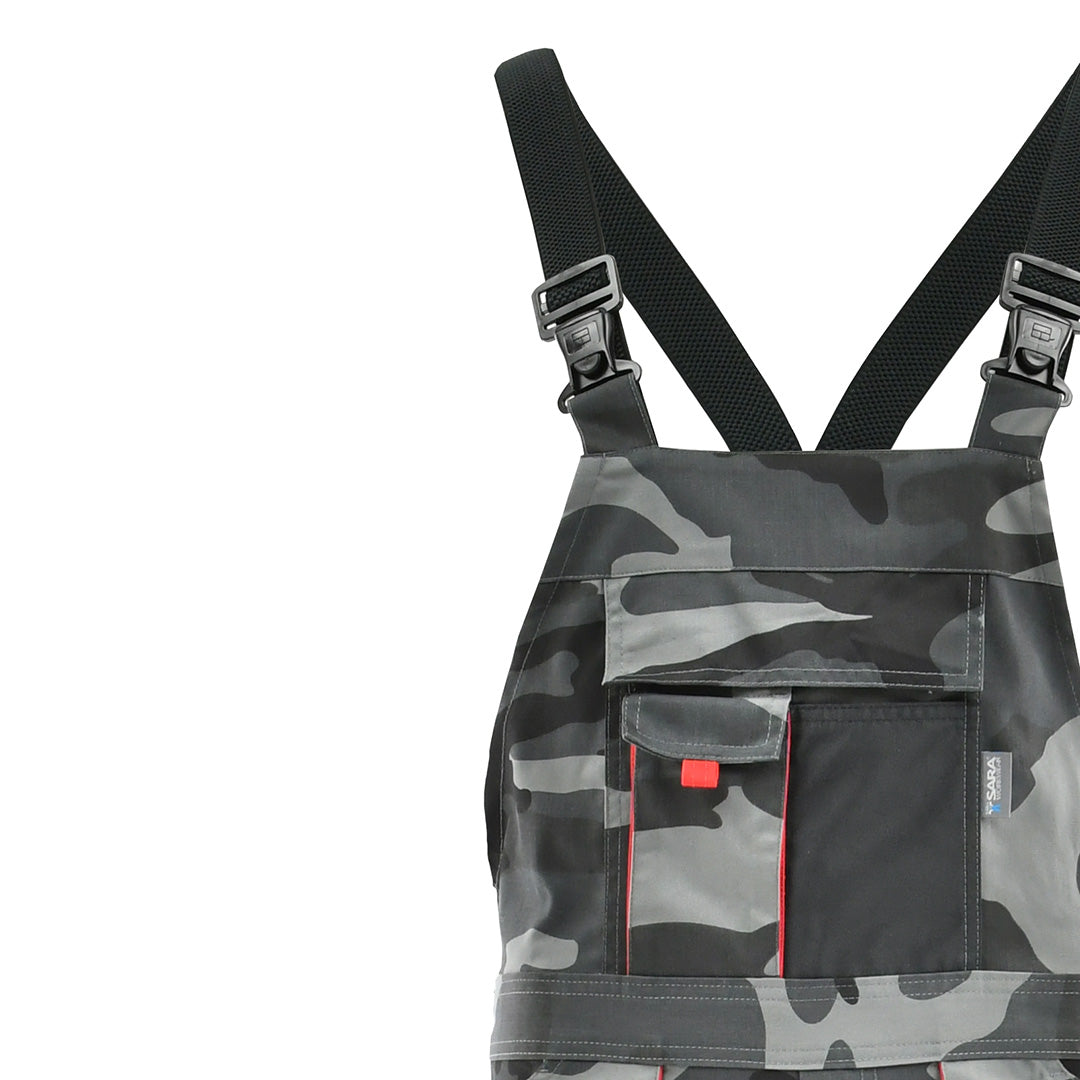 Полугащеризон KING CAMO GREY| РАБОТНИ ОБЛЕКЛА от Mtex Professional