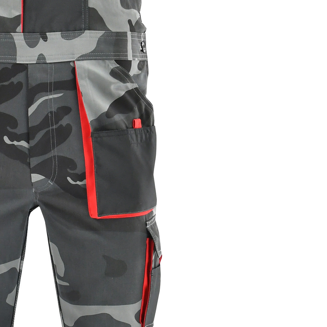 Полугащеризон KING CAMO GREY| РАБОТНИ ОБЛЕКЛА от Mtex Professional