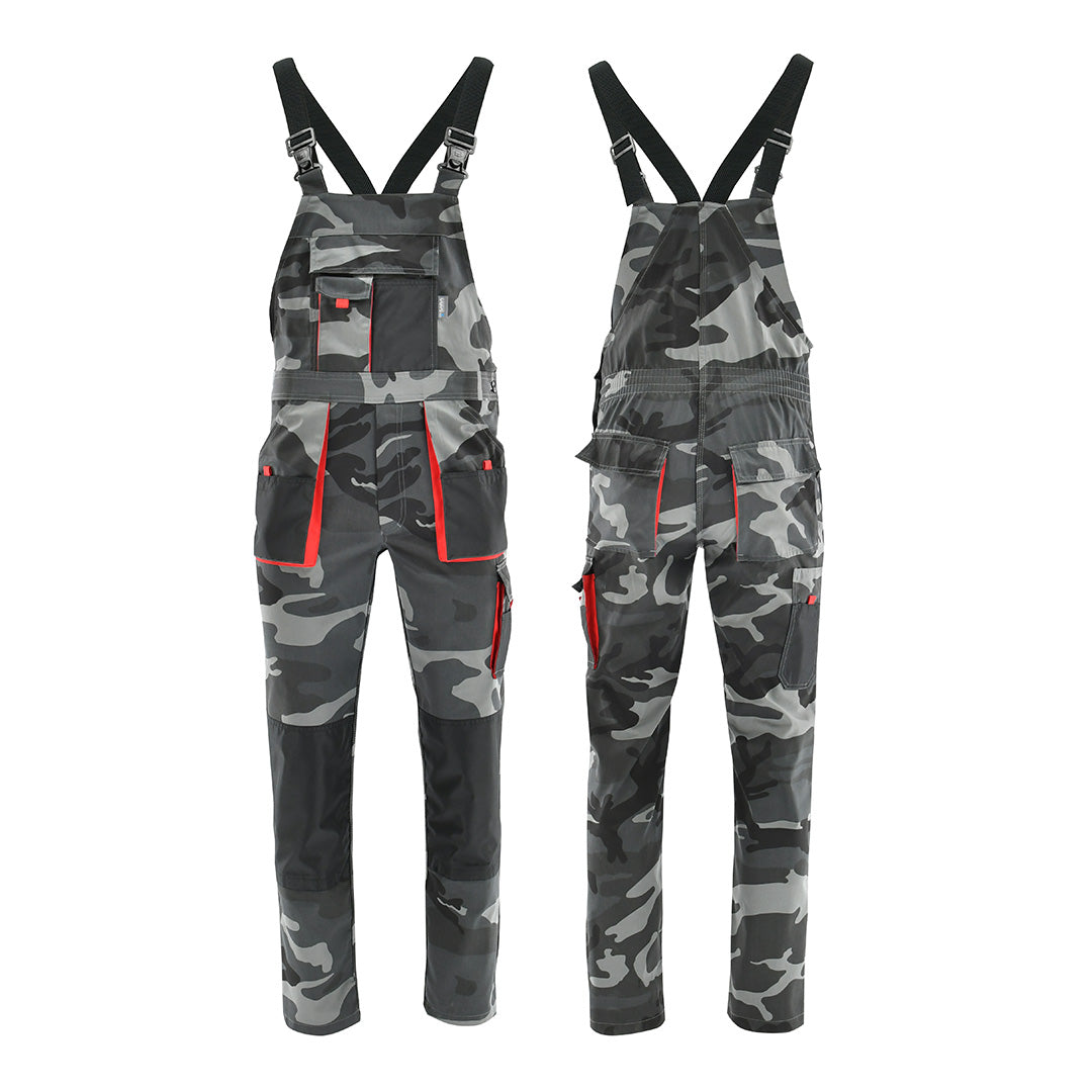 Полугащеризон KING CAMO GREY| РАБОТНИ ОБЛЕКЛА от Mtex Professional