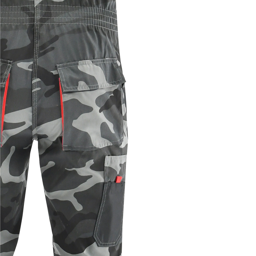 Полугащеризон KING CAMO GREY| РАБОТНИ ОБЛЕКЛА от Mtex Professional