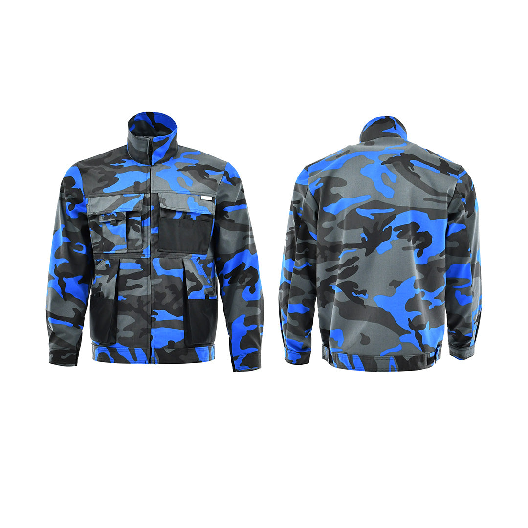 Яке KING CAMO BLUE| РАБОТНИ ОБЛЕКЛА от Mtex Professional
