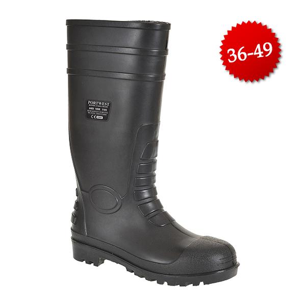 Ботуши, FW95 BKR TOTAL WELLINGTON S5, от PORTWEST, с метално бомбе | Работни обувки