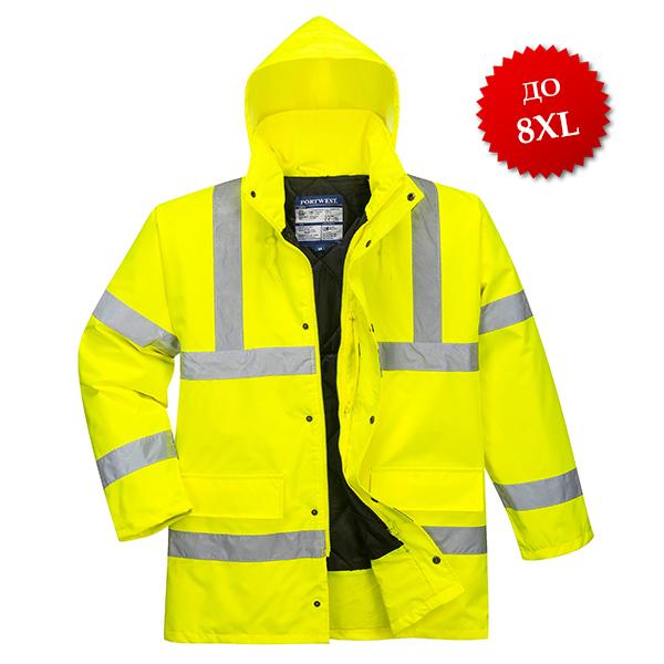 Яке, S460 YER HI-VIS TRAFFIC, от PORTWEST, водоустойчиво | Работни облекла