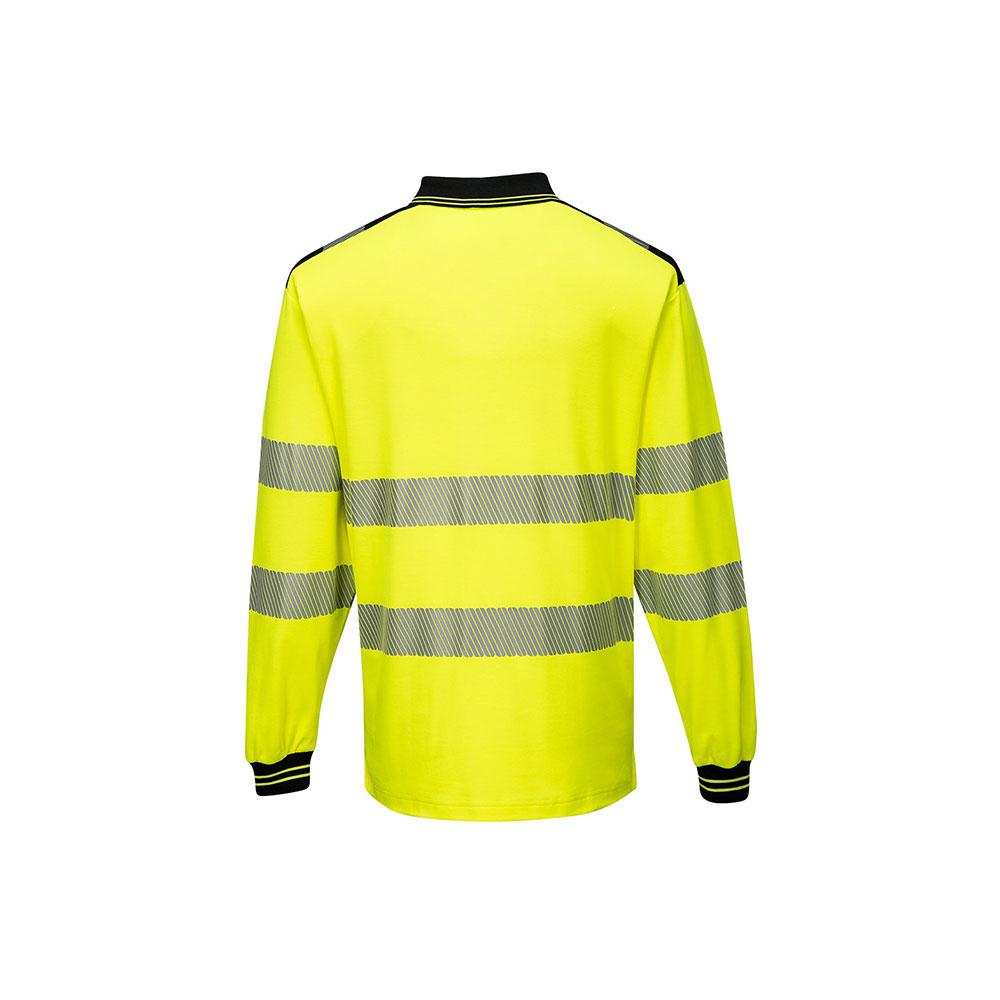 Блуза пике, T184 YBR PW3 HI-VIS, от PORTWEST, с дълъг ръкав | РАБОТНО ОБЛЕКЛО