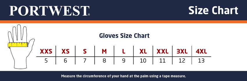 Ръкавици, A721 Y1R ANTI IMPACT GRIP, от PORTWEST, противоударни | Работни ръкавици