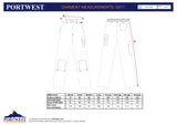 Бояджийски панталон, S817 WHR от PORTWEST | Работно облекло