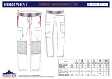 Панталон T803 MGR KX3 FLEXI от PORTWEST | Работно облекло