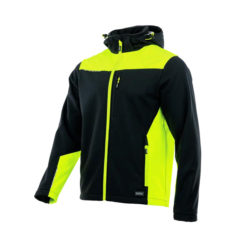 Софтшел COMFORT PLUS BLACK/YELLOW