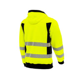 Суитчър с цип HI-VIS DROGOWIEC COMFORT YELLOW