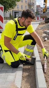 Полугащеризон HI-VIS DROGOWIEC COMFORT YELLOW